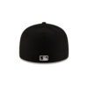 New York Yankees Front Patch Fitted Cap in Black