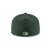 New York Yankees Front Patch Fitted Cap in Green