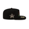 New York Yankees Holiday Floral Fitted Cap in Black