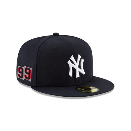 New York Yankees Judge Side Patch Fitted Cap in Black