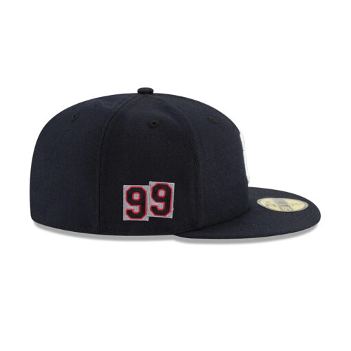 New York Yankees Judge Side Patch Fitted Cap in Black