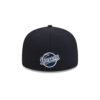New York Yankees Leather Patch Fitted Cap in Black 5 New York Yankees Leather Patch Fitted Cap in Black