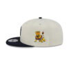 New York Yankees Local Script Snapback in Cream