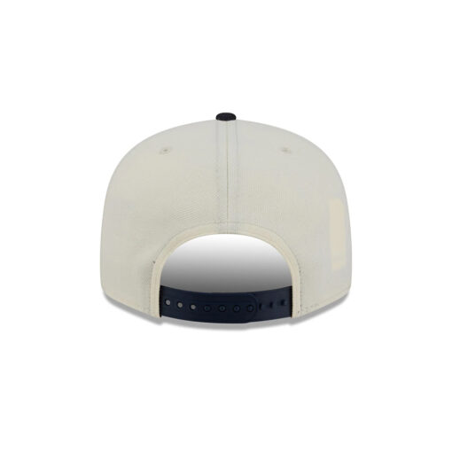New York Yankees Local Script Snapback in Cream