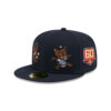 New York Yankees Mascot Duo Fitted Cap in Black