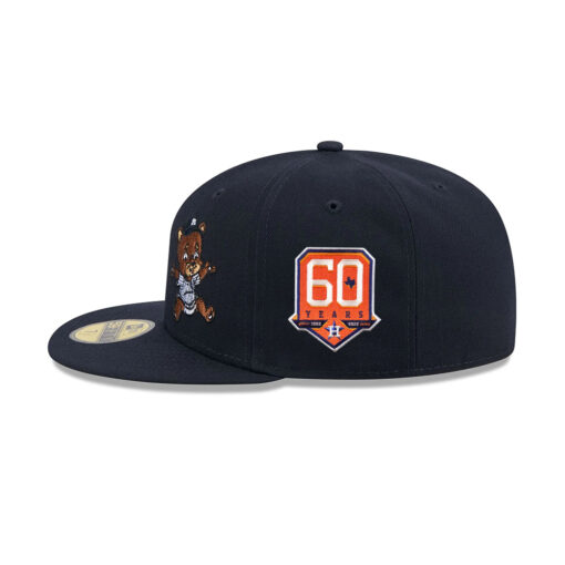 New York Yankees Mascot Duo Fitted Cap in Black