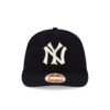 New York Yankees Melton Wool Heritage Strapback in Black
