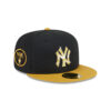 New York Yankees Metallic Gold Logo Fitted Cap