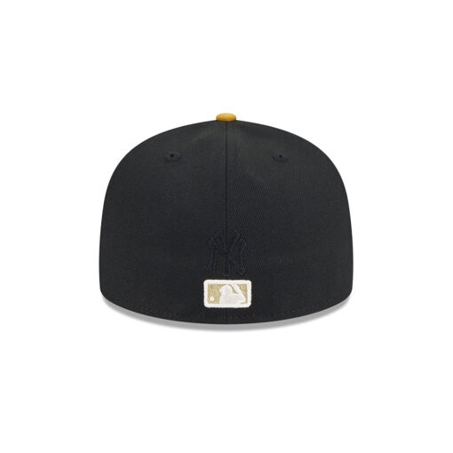 New York Yankees Metallic Gold Logo Fitted Cap New York Yankees Metallic Gold Logo Fitted Cap