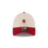New York Yankees Mini Logo Adjustable Cap in Red