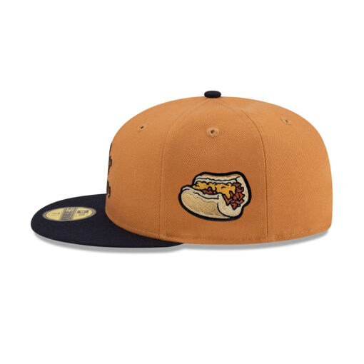 New York Yankees Mini Mascot Fitted Cap in Brown New York Yankees Mini Mascot Fitted Cap in Brown