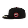 New York Yankees Monochrome Fitted Cap in Black