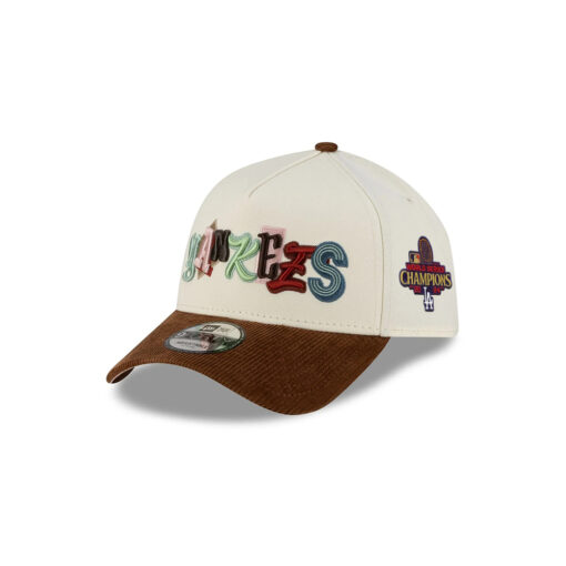 New York Yankees Notes Snapback in Cream