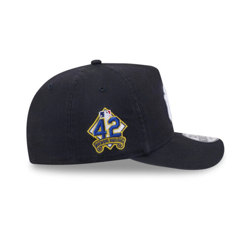 New York Yankees Number 42 Tribute Golfer Cap in Black