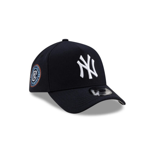 New York Yankees NYC FC Snapback in Black New York Yankees NYC FC Snapback in Black
