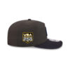 New York Yankees Nylon Adjustable Cap in Black