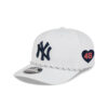 New York Yankees Performance Rope Stretch-Snap in Optic White