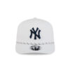 New York Yankees Performance Rope Stretch-Snap in Optic White