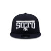 New York Yankees Player Name Snapback in Navy