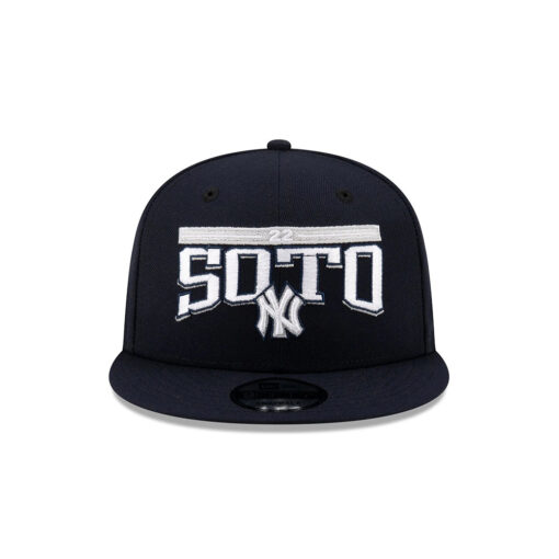 New York Yankees Player Name Snapback in Navy