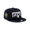 New York Yankees Player Name Snapback in Navy