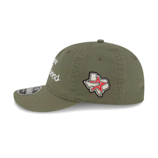 New York Yankees Retro Crown Adjustable Cap in Olive