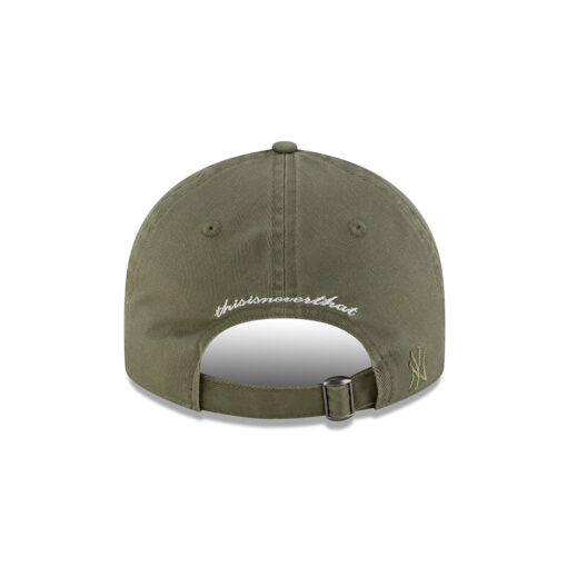 New York Yankees Retro Crown Adjustable Cap in Olive