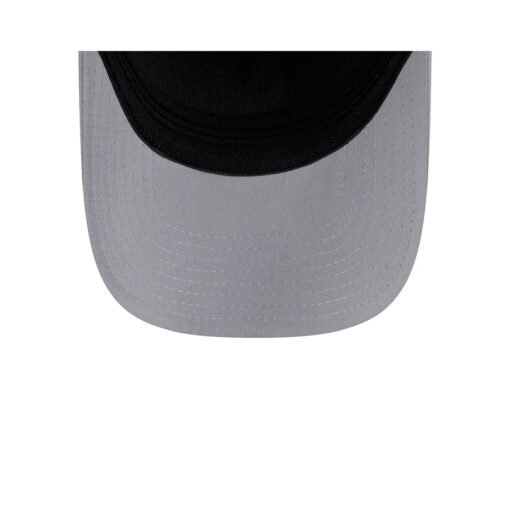 New York Yankees Rope Detail Stretch-Fit Cap in Black