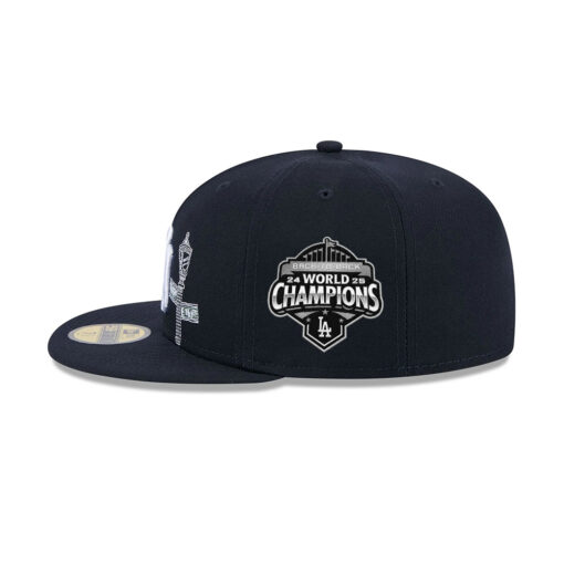 New York Yankees State Outline Fitted Cap in Black