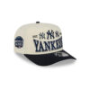 New York Yankees Triple Mark Snapback in Chrome White