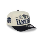 New York Yankees Triple Mark Snapback in Chrome White