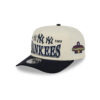 New York Yankees Triple Mark Snapback in Chrome White