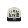 New York Yankees Triple Mark Snapback in Chrome White