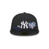 New York Yankees Trophy Pack Retro Crown Fitted Cap in Black