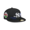 New York Yankees Trophy Pack Retro Crown Fitted Cap in Black