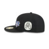 New York Yankees Trophy Pack Retro Crown Fitted Cap in Black