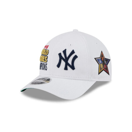 New York Yankees Trophy Pack Snapback in White