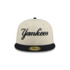 New York Yankees Two-Tone Stitch Fitted Cap in Cream