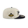 New York Yankees Two-Tone Stitch Fitted Cap in Cream