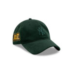 New York Yankees Velour Adjustable Cap in Stone Green