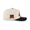New York Yankees Washed Graphic Adjustable Cap in Chrome Navy 3 New York Yankees Washed Graphic Adjustable Cap in Chrome Navy