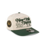 New York Yankees Washed Graphic Adjustable Cap in Cilantro Cream