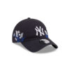 New York Yankees Wildflower Adjustable Cap in Black