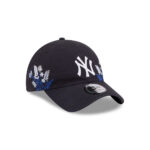 New York Yankees Wildflower Adjustable Cap in Black