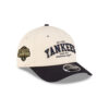 New York Yankees Wordmark Adjustable Cap in Light Cream