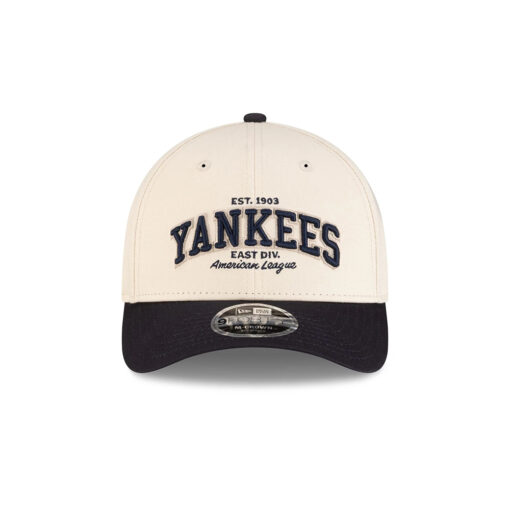 New York Yankees Wordmark Adjustable Cap in Light Cream New York Yankees Wordmark Adjustable Cap in Light Cream