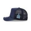 New York Yankees Worn Fabric Trucker Cap in Navy