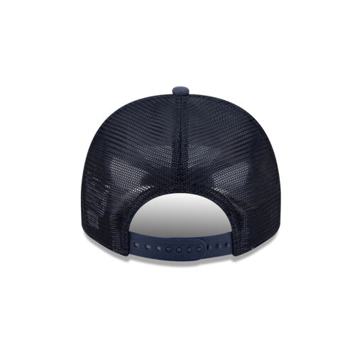 New York Yankees Worn Fabric Trucker Cap in Navy