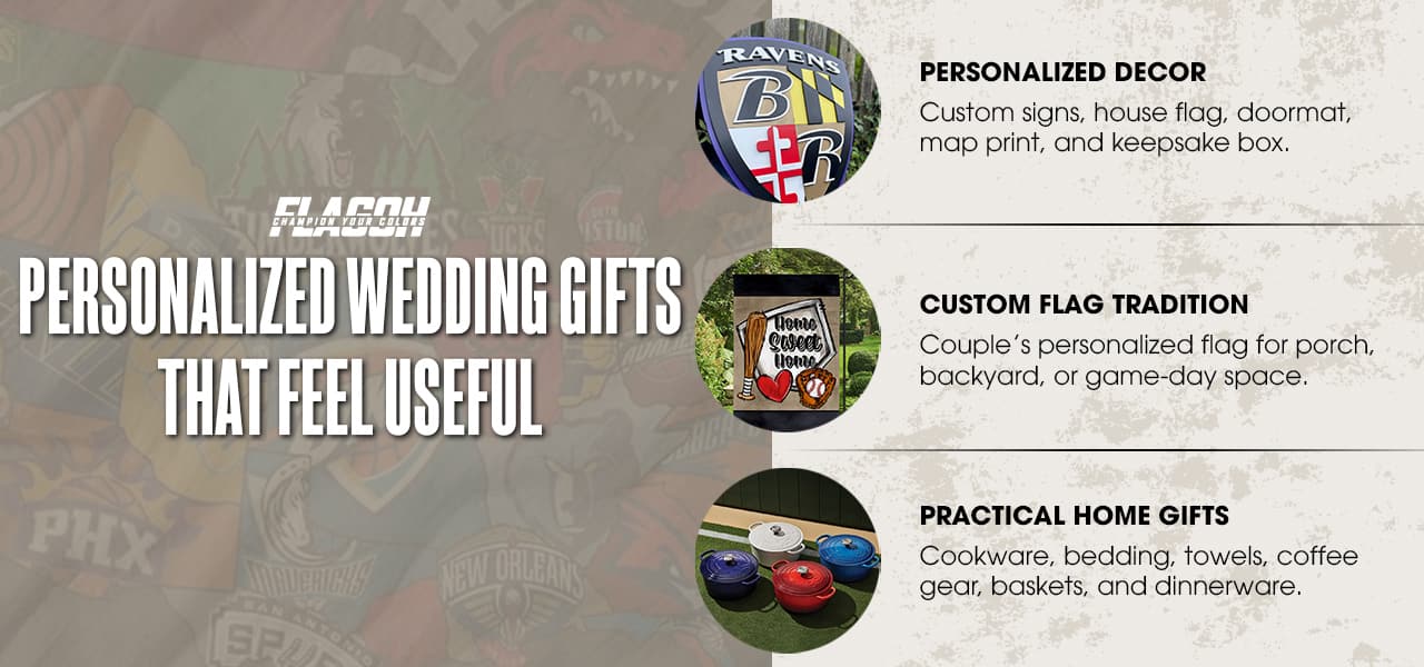 Personalized Wedding Gifts That Feel Useful