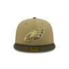 Philadelphia Eagles 2025 Salute to Service Fitted Cap